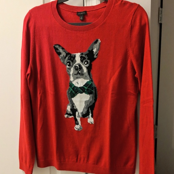 Talbots Sweaters - *NWT Talbots - Dog Holiday Sweater